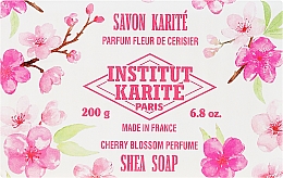 Духи, Парфюмерия, косметика Мыло с маслом ши «Вишневый цвет» - Institut Karite Shea Soap Cherry Blossom Perfume