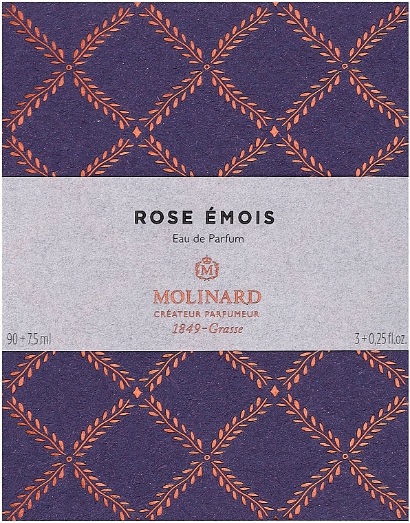 Molinard Rose Emois - Набор (edp/90ml + edp/7.5ml) — фото N2