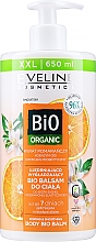 Бальзам для тела "Апельсиновый цвет" - Eveline Cosmetics Bio Organic Firming & Smoothing Body Bio Balm — фото N1