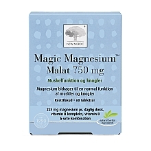 Духи, Парфюмерия, косметика Пищевая добавка "Магний малат 750 мг" - New Nordic Magic Magnesium Malat 750 Mg