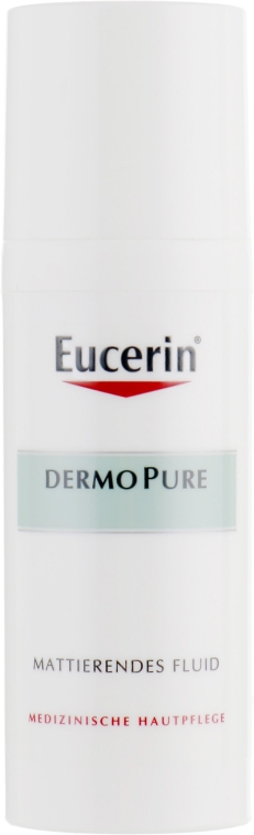 Флюид матирующий для проблемной кожи - Eucerin DermoPure Mattifying Fluid — фото N2