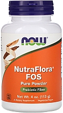 Пищевая добавка "НутраФлора ФОС", порошок - Now Foods Nutra Flora FOS Pure Powder — фото N1