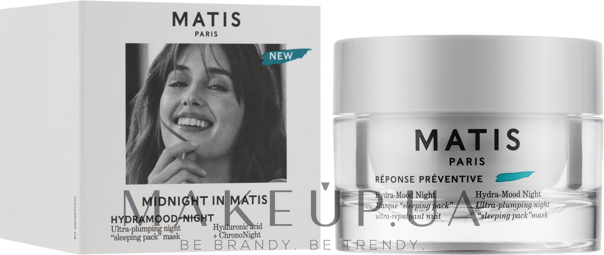 Нічна маска-ліфтинг - Matis Reponse Preventive Hydramood Night Mask — фото 50ml