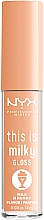 Ароматизированный блеск для губ - NYX Professional Makeup This is Milky Gloss Milkshakes — фото N1
