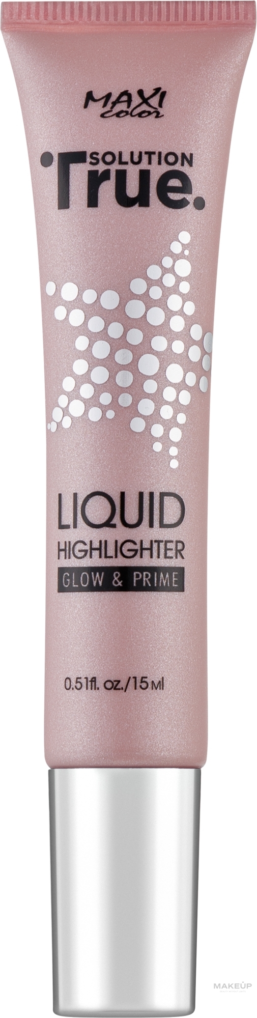 Хайлайтер - Maxi Color True Solution Liquid Highlighter Glow & Prime — фото 01