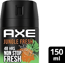 Дезодорант аерозоль - Axe Jungle Fresh  — фото N3