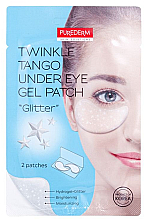 Парфумерія, косметика Гідрогелеві патчі для очей "Глітер" - Purederm Twinkle Tango Under Eye Gel Patch "Glitter"