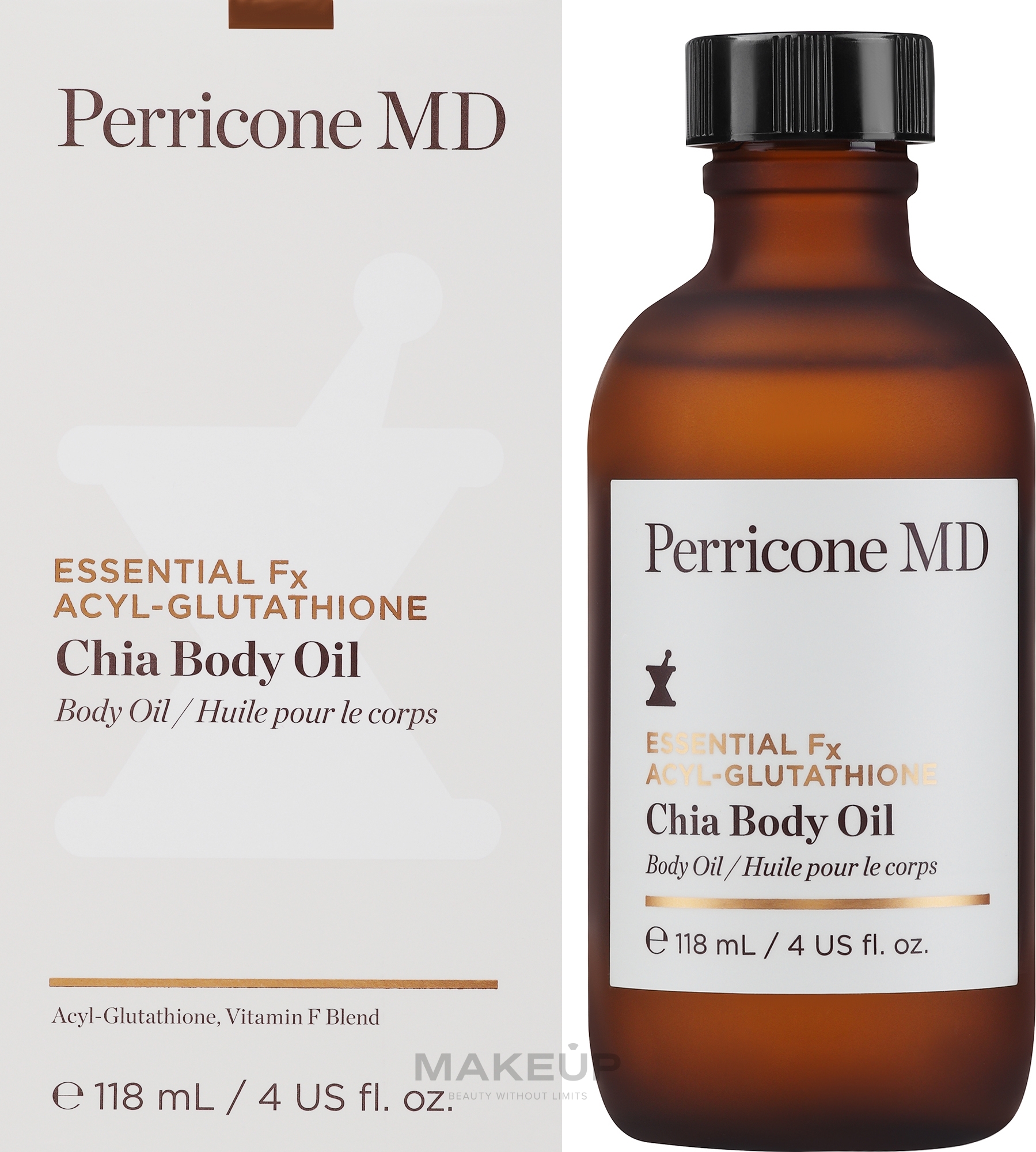 Олія для тіла - Perricone MD Essential Fx Acyl-Glutathione Chia Body Oil — фото 118ml