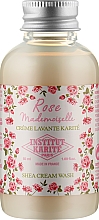 Парфумерія, косметика Крем-гель для душу "Троянда" - Institut Karite Rose Mademoiselle Shea Cream Wash (міні)