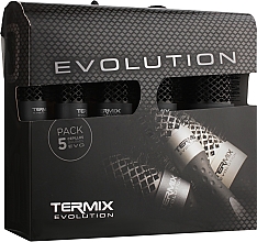 Парфумерія, косметика Набір термобрашингів P-MLT-EVO5PSA, 5 шт. - Termix Evolution Plus Brush Kit