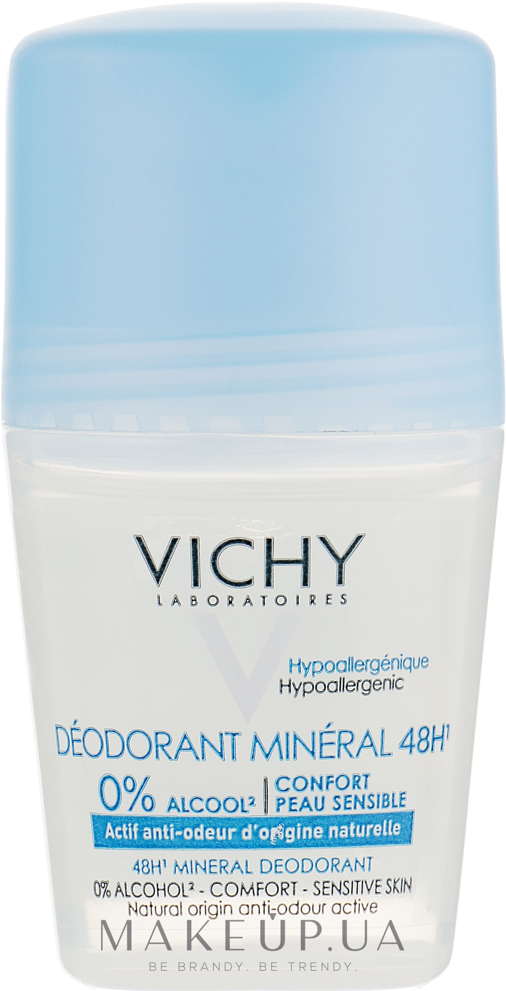Шариковый дезодорант - Vichy Deodorant Mineral Roll — фото 50ml