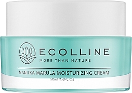 Зволожувальний крем для обличчя з медом манука та олією марули - Ecolline Manuka Marula Moisturizing Cream — фото N1