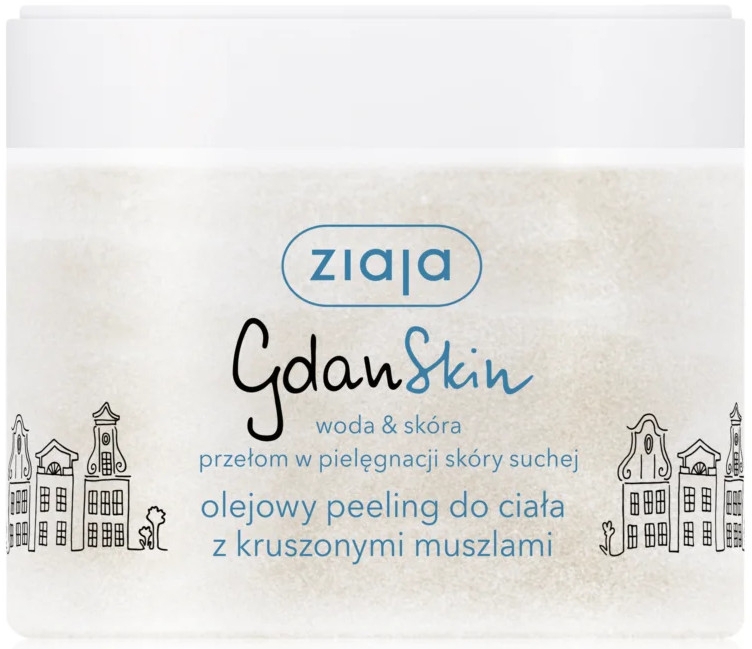 Олійний пілінг для тіла - Ziaja GdanSkin — фото N1