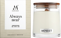 Ароматична свічка "Always Near" - Menuet Scented Candle — фото N2