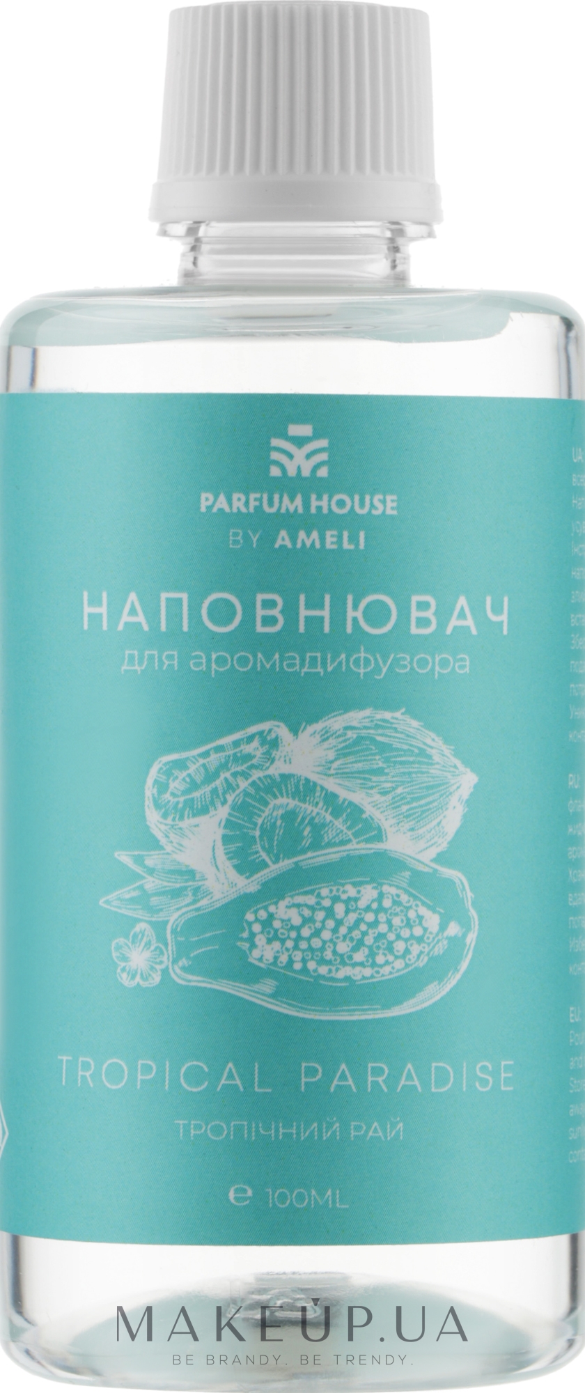 Наповнювач для дифузора "Тропічний рай" - Parfum House By Ameli Tropical Paradise — фото 100ml