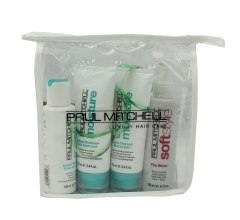 Парфумерія, косметика Набір - Paul Mitchell Moisture (shm/100ml + treatment/100ml + balm/100ml + spray/125ml + bag)