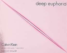 Calvin Klein Deep Euphoria Eau - Туалетная вода — фото N5