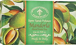 Натуральное мыло "Миндаль" - Saponificio Artigianale Fiorentino Almond Scented Soap — фото N1