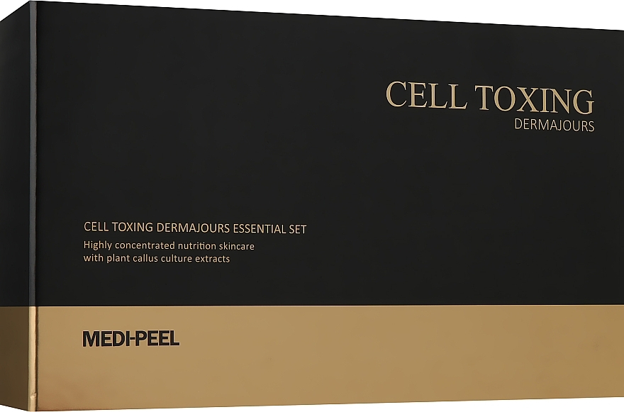 УЦЕНКА Набор - MEDIPEEL Cell Toxing Dermajours Essential Kit (ser/100ml + toner/30ml + emulsion/30ml + cream/50g + cream/10g) * — фото N1