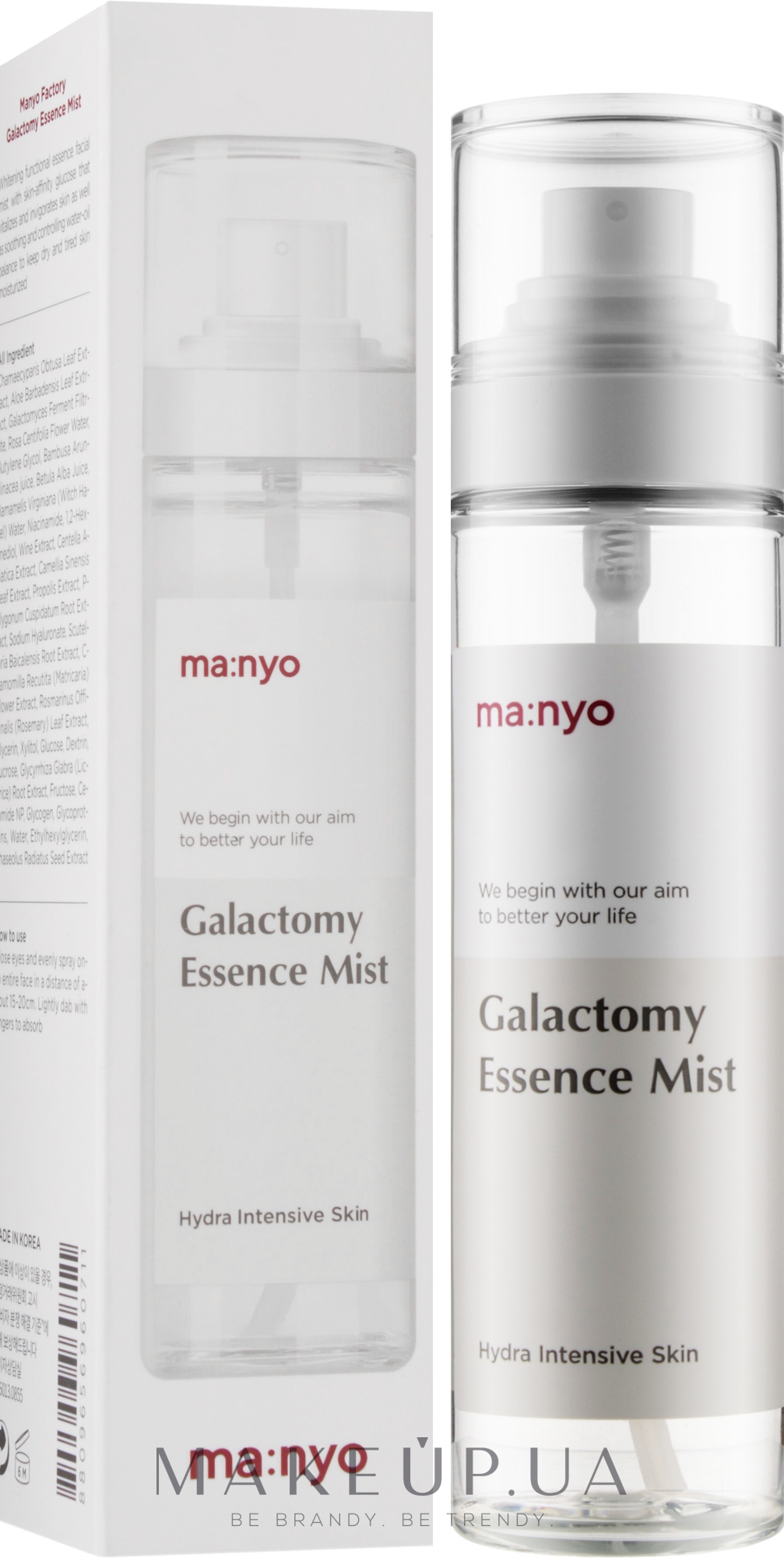Увлажняющая мист-эссенция с галактомисисом - Manyo Factory Galactomy Essence Mist — фото 120ml