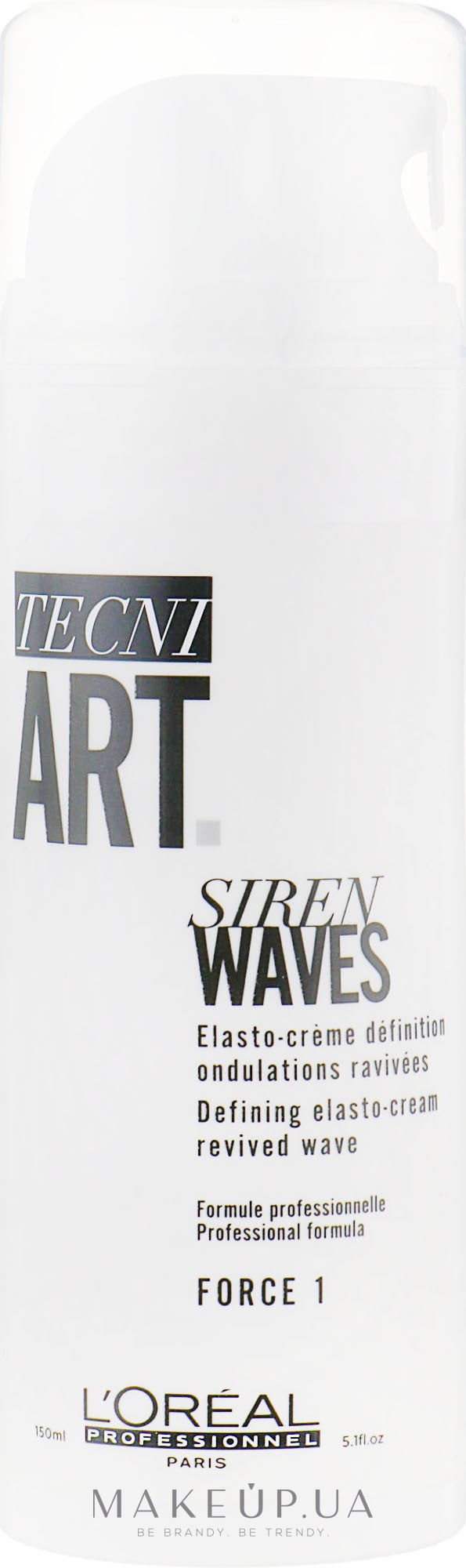 Эластичный крем для волос для создания кудрей - L'Oreal Professionnel Tecni.Art Siren Waves Cream — фото 150ml