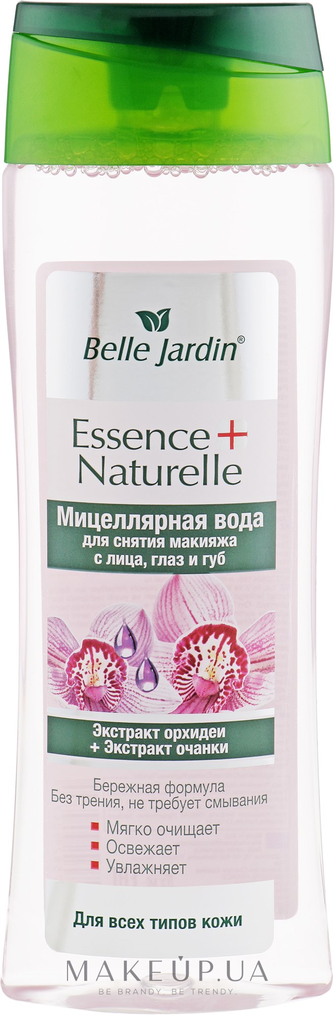 Мицеллярная вода для снятия макияжа с экстрактом орхидеи и очанки - Belle Jardin Essence+Naturelle  — фото 250ml