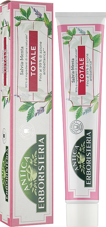 Зубная паста "Комплексная защита" - Antica Erboristeria Toothpaste Total — фото N2
