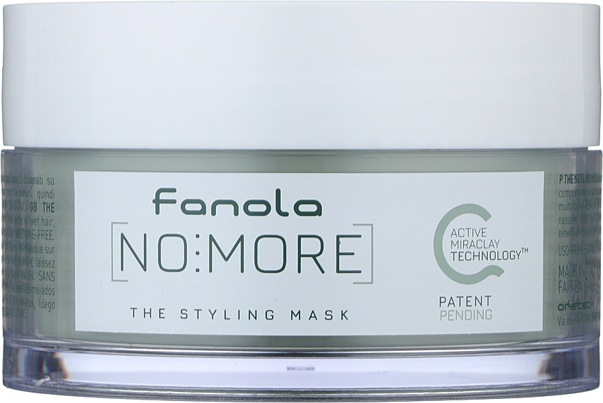 УЦЕНКА Натуральная маска для укладки волос - Fanola No More The Styling Mask * — фото N2