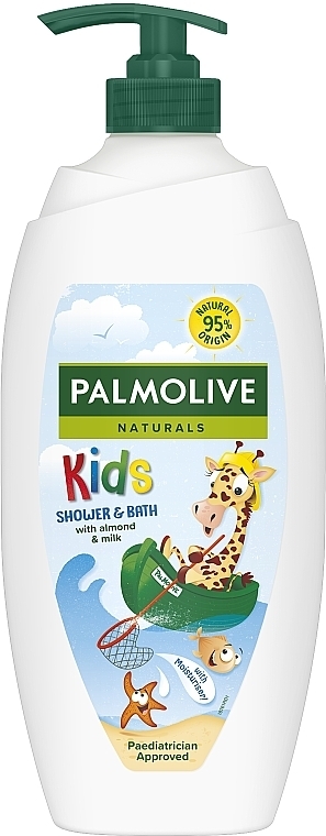 Гель для душа для детей с Миндалем и Молочком - Palmolive Naturals — фото N1