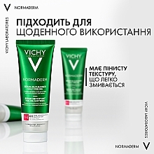 Очищающий гель-сыворотка с эффектом пилинга для проблемной кожи лица и тела - Vichy Normaderm Serum-In-Cleanser Daily Peeling — фото N5