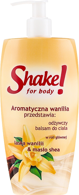 Лосьон для тела "Ваниль" - Shake for Body Regenerating Body Lotion Vanilla — фото N1