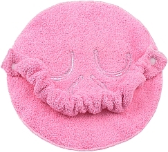Полотенце компрессионное для косметических процедур, розовое "Towel Mask" - MAKEUP Facial Spa Cold & Hot Compress Pink — фото N3