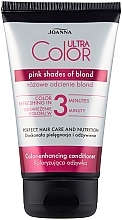 Оттеночный кондиционер для волос - Joanna Ultra Color System Pink Shades Of Blond — фото N2
