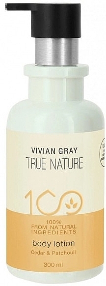 Лосьйон для тела - Vivian Gray True Nature Cedar & Patchouli Body Lotion — фото N1