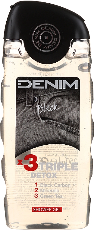 Гель для душу - Denim Black Shower Gel — фото N3