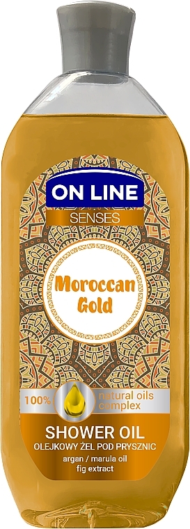 Масло для душа - On Line Senses Shower Oil Moroccan Gold