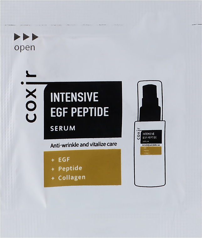 Антивозрастной пептидный серум - Coxir Intensive EGF Peptide Serum (пробник) — фото N1