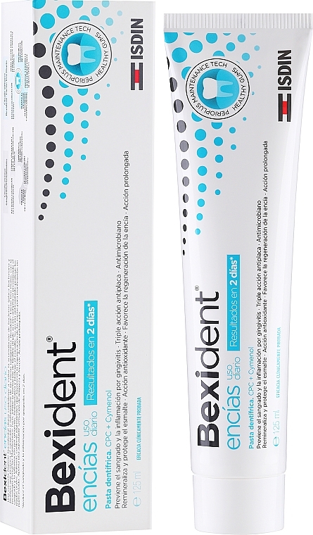 Зубна паста - Isdin Bexident Gums Daily Use Toothpaste — фото N2