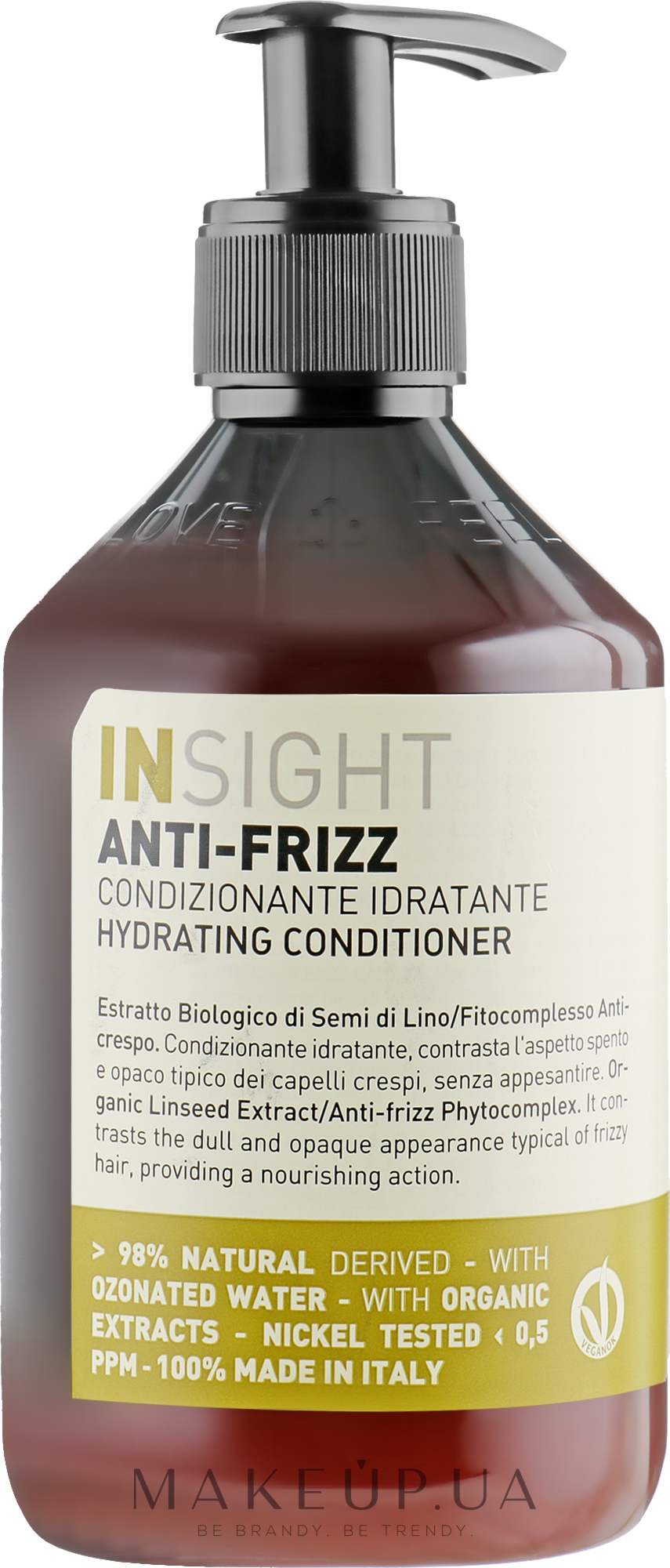 Зволожуючий кондиціонер для волосся - Insight Anti-Frizz Hair Conditioner Hydrating — фото 400ml