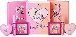 Парфумерія, косметика Набір, 6 продуктів - I Heart Revolution XMAS Best Friends Break Hearts