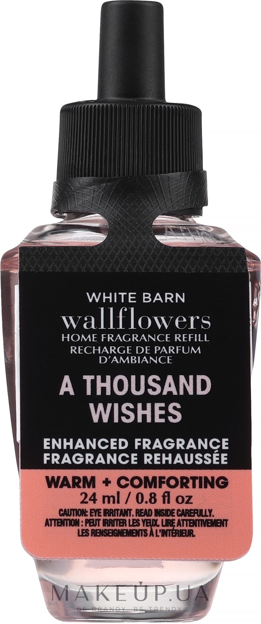 Bath and Body Works A Thousand Wishes Wallflowers Fragrance White Barn - Аромадифузор (змінний блок) — фото 24ml