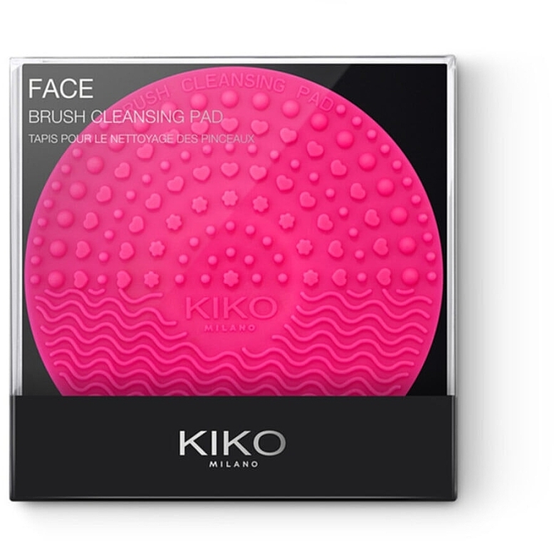 Коврик силиконовый для очистки кистей - Kiko Milano Brush Cleansing Pad — фото N1