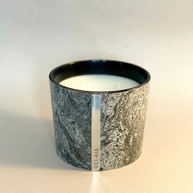 Подсвечник "Granite" для свечи 500 г - Belaia Candle Reversible Sleeve — фото N2