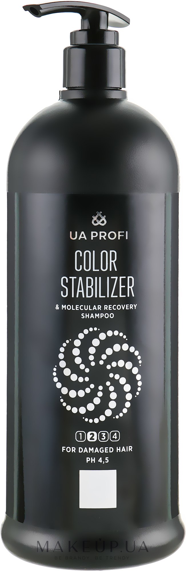 Шампунь "Стабілізатор кольору і молекулярне відновлення волосся" - UA Profi — фото 1000ml
