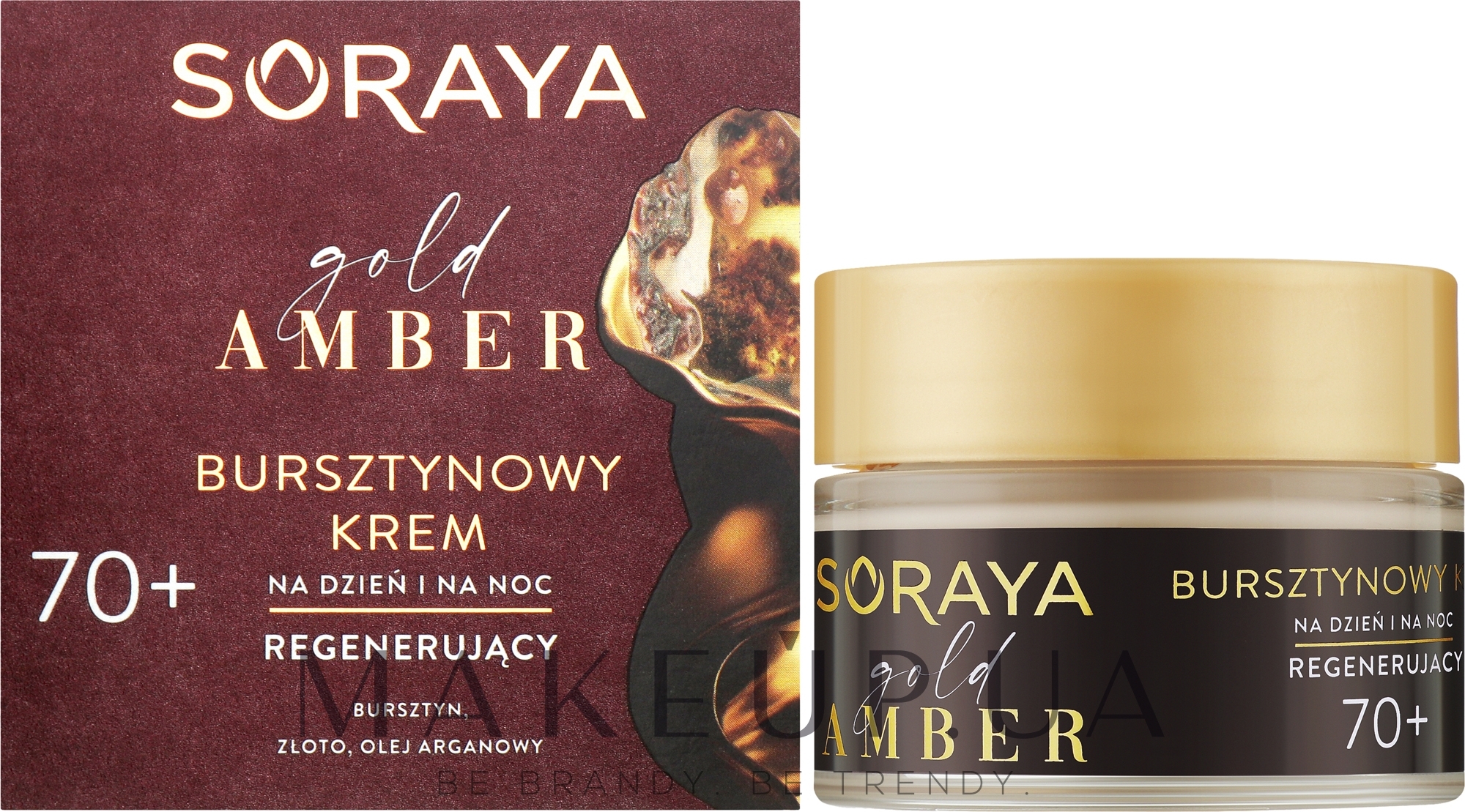 Регенерирующий дневной и ночной крем 70+ - Soraya Gold Amber — фото 50ml