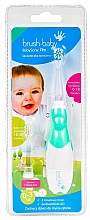 Парфумерія, косметика Електрична зубна щітка, 0-3 роки, зелена - Brush-Baby BabySonic Pro Electric Toothbrush