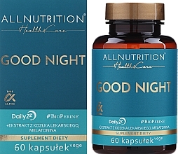 Дієтична добавка для підтримки сну - Allnutrition Health & Care Good Night — фото N2