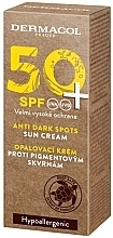 Сонцезахисний крем проти пігментних плям - Dermacol Anti Dark Spots Sun cream SPF 50+ — фото N2