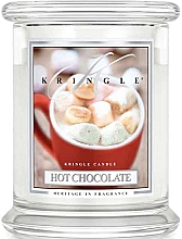 Духи, Парфюмерия, косметика Ароматическая свеча в банке - Kringle Candle Hot Chocolate