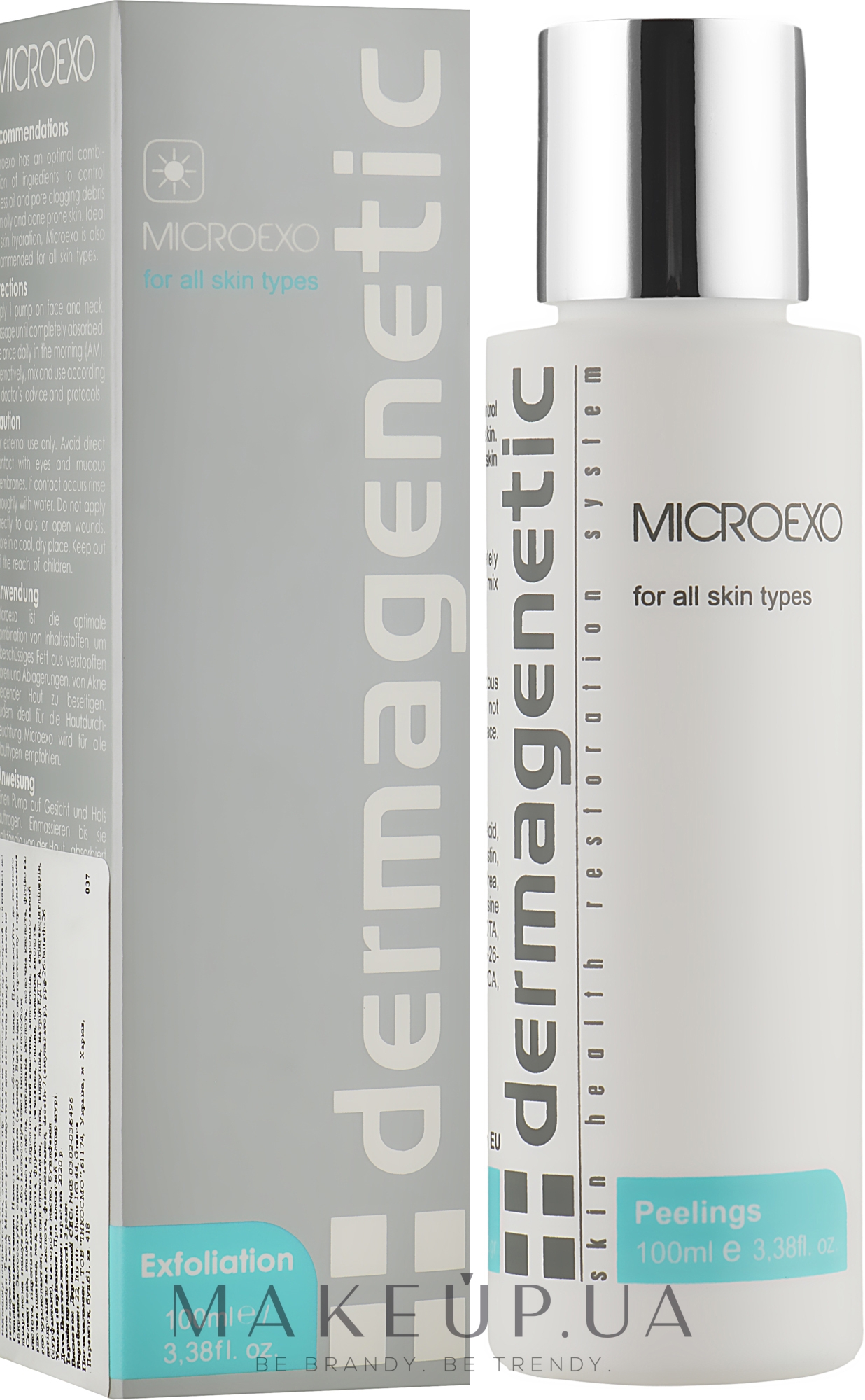 Гель-пілінг для обличчя - Dermagenetic Exfoliation Microexo — фото 100ml